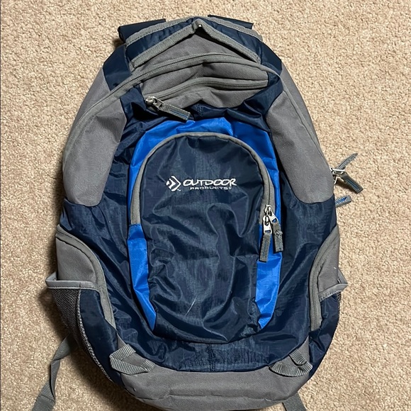 Outdoor Products Other - Outdoor Products Blue and Gray Backpack